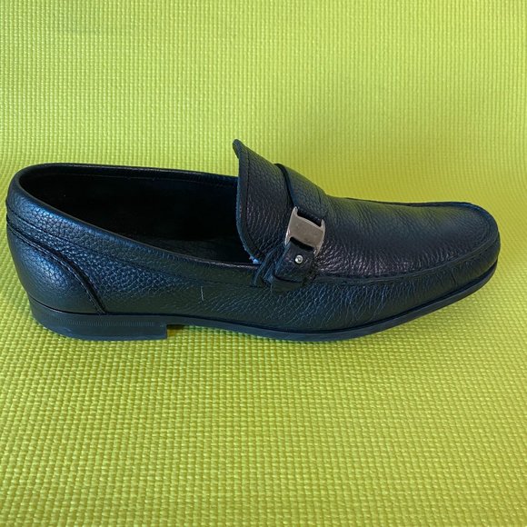 SALVATORE FERRAGAMO Men\'s Black Bravo Loafers main image 5